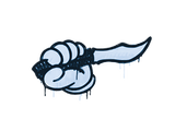Artwork for Sealed Graffiti | Backstab (Monarch Blue)