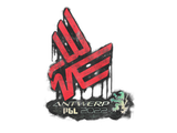 Artwork for Sealed Graffiti | Bad News Eagles | Antwerp 2022