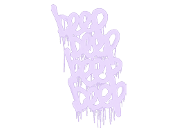 Sealed Graffiti | BEEP (Monster Purple)