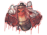 Artwork for Sealed Graffiti | Blood Boiler