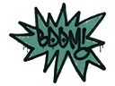 Artwork for Sealed Graffiti | BOOM (Frog Green)