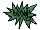 Artwork for Sealed Graffiti | BOOM (Jungle Green)