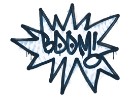 Sealed Graffiti | BOOM (Monarch Blue)