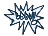 Artwork for Sealed Graffiti | BOOM (Monarch Blue)