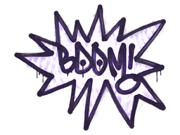 Sealed Graffiti | BOOM (Monster Purple)