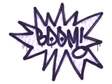 Artwork for Sealed Graffiti | BOOM (Monster Purple)