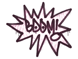 Sealed Graffiti | BOOM (Princess Pink)