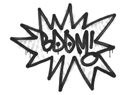 Sealed Graffiti | BOOM (Shark White)