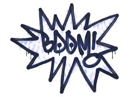 Sealed Graffiti | BOOM (SWAT Blue)