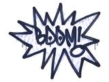 Artwork for Sealed Graffiti | BOOM (SWAT Blue)