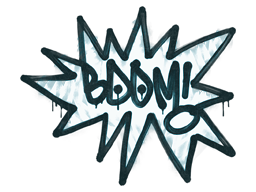 Sealed Graffiti | BOOM (Wire Blue)