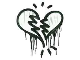 Sealed Graffiti | Broken Heart (Cash Green)