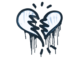 Sealed Graffiti | Broken Heart (Monarch Blue)