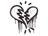 Artwork for Sealed Graffiti | Broken Heart (War Pig Pink)