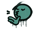 Sealed Graffiti | Chef Kiss (Frog Green)