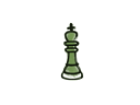 Artwork for Sealed Graffiti | Chess King (Battle Green)