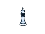 Artwork for Sealed Graffiti | Chess King (Monarch Blue)