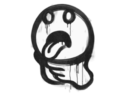 Sealed Graffiti | Choke (Shark White)