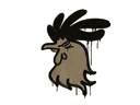Sealed Graffiti | Cocky (Dust Brown)