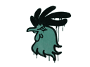 Sealed Graffiti | Cocky (Frog Green)