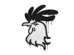 Sealed Graffiti | Cocky (Shark White)