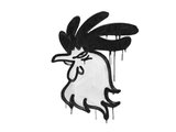 Artwork for Sealed Graffiti | Cocky (Shark White)