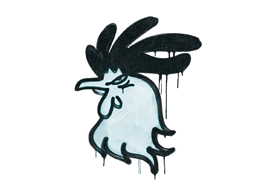 Sealed Graffiti | Cocky (Wire Blue)