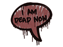 Artwork for Sealed Graffiti | Dead Now (Brick Red)