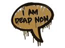 Sealed Graffiti | Dead Now (Desert Amber)