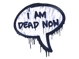 Sealed Graffiti | Dead Now (SWAT Blue)