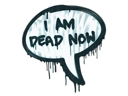 Sealed Graffiti | Dead Now (Wire Blue)