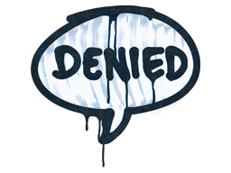 Sealed Graffiti | Denied (Monarch Blue)