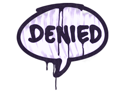 Sealed Graffiti | Denied (Monster Purple)