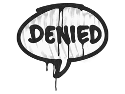 Sealed Graffiti | Denied (Shark White)