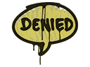 Sealed Graffiti | Denied (Tracer Yellow)