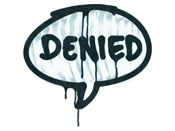 Sealed Graffiti | Denied (Wire Blue)