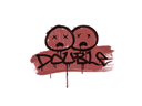 Sealed Graffiti | Double (Blood Red)