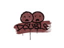 Artwork for Sealed Graffiti | Double (Brick Red)