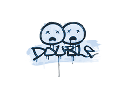 Sealed Graffiti | Double (Monarch Blue)