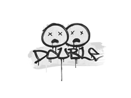 Sealed Graffiti | Double (Shark White)