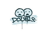 Artwork for Sealed Graffiti | Double (Wire Blue)