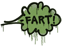 Artwork for Sealed Graffiti | Fart (Battle Green)