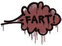 Artwork for Sealed Graffiti | Fart (Brick Red)