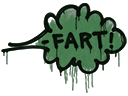 Artwork for Sealed Graffiti | Fart (Jungle Green)