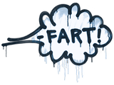 Artwork for Sealed Graffiti | Fart (Monarch Blue)