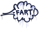 Artwork for Sealed Graffiti | Fart (SWAT Blue)