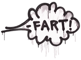 Artwork for Sealed Graffiti | Fart (War Pig Pink)