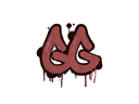 Sealed Graffiti | GGEZ (Blood Red)