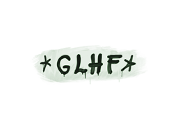 Sealed Graffiti | GLHF (Cash Green)