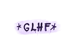 Sealed Graffiti | GLHF (Monster Purple)